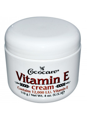 Cococare, Vitamin E Cream, 12,000 IU, 4 oz (110 g)