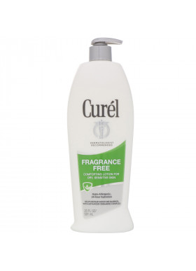 Curel, Fragrance Free, Comforting Lotion for Dry, Sensitive Skin, 20 fl oz (591 ml)