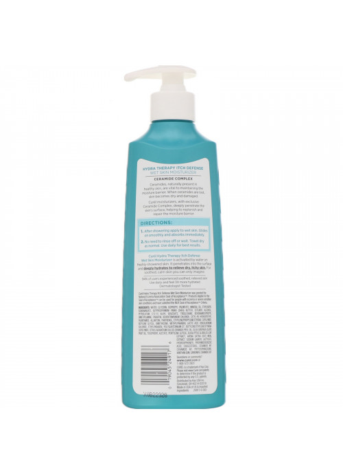 Curel, Hydra Therapy, Wet Skin Moisturizer, Itch Defense, 12 fl oz (354 ml)