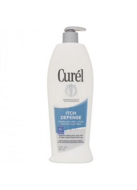 Curel, Itch Defense, Fragrance-Free Lotion for Dry, Itchy Skin, 20 fl oz (591 ml)