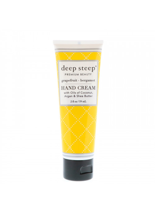 Deep Steep, Hand Cream, Grapefruit Bergamot, 2 fl oz (59 ml)