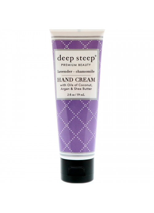 Deep Steep, Hand Cream, Lavender Chamomile, 2 fl oz (59 ml)