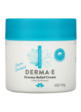 Derma E, Eczema Relief Cream, 4 oz (113 g)