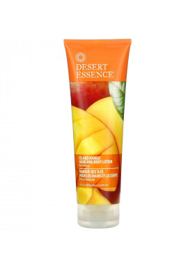 Desert Essence, Hand and Body Lotion, Island Mango, 8 fl oz (237 ml)