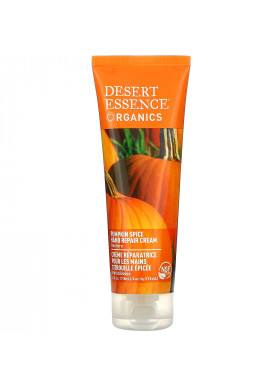 Desert Essence, Organics, Hand Repair Cream, Pumpkin Spice, 4 fl oz (118 ml)