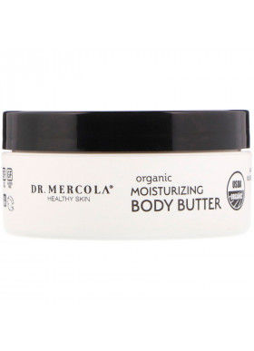Dr. Mercola, Organic Moisturizing Body Butter, Unscented, 4 oz (113 g)