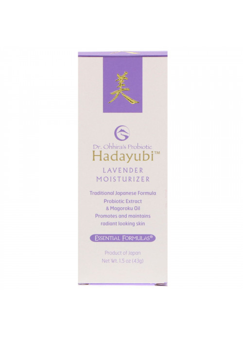 Dr. Ohhira's, Probiotic, Hadayubi Lavender Moisturizer, 1.5 oz (43 g)