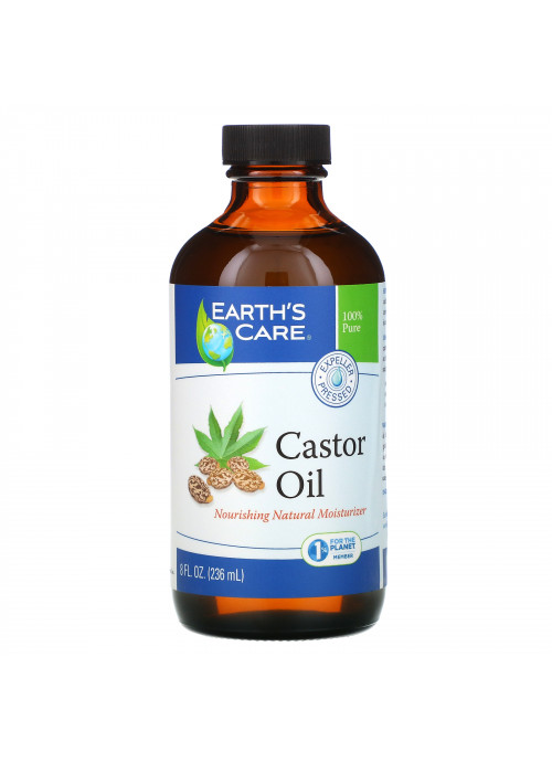 Earth's Care, Castor Oil, 8 fl oz (236 ml)