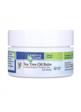 Earth's Care, Tea Tree Oil Balm, 0.12 oz (3.4 g)