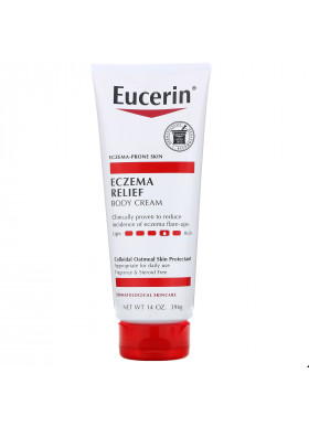 Eucerin, Eczema Relief, Body Cream, Fragrance Free, 14 oz (396 g)