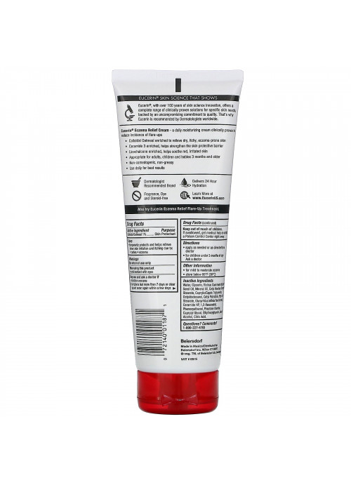 Eucerin, Eczema Relief Body Cream, Fragrance Free, 8.0 oz (226 g)