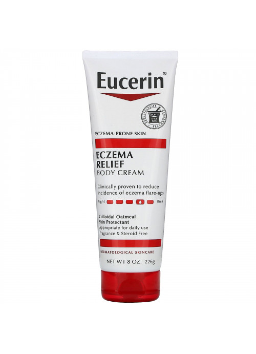 Eucerin, Eczema Relief Body Cream, Fragrance Free, 8.0 oz (226 g)