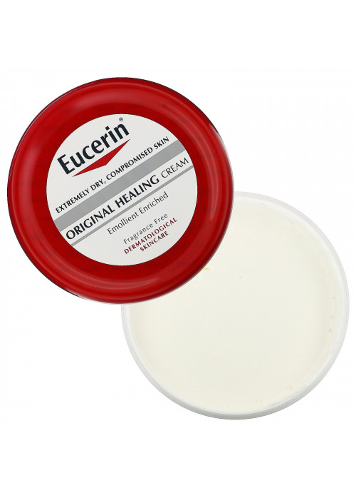 Eucerin, Original Healing Cream, For Extremely Dry, Compromised Skin, Fragrance Free, 16 oz (454 g)