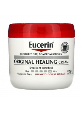 Eucerin, Original Healing Cream, For Extremely Dry, Compromised Skin, Fragrance Free, 16 oz (454 g)