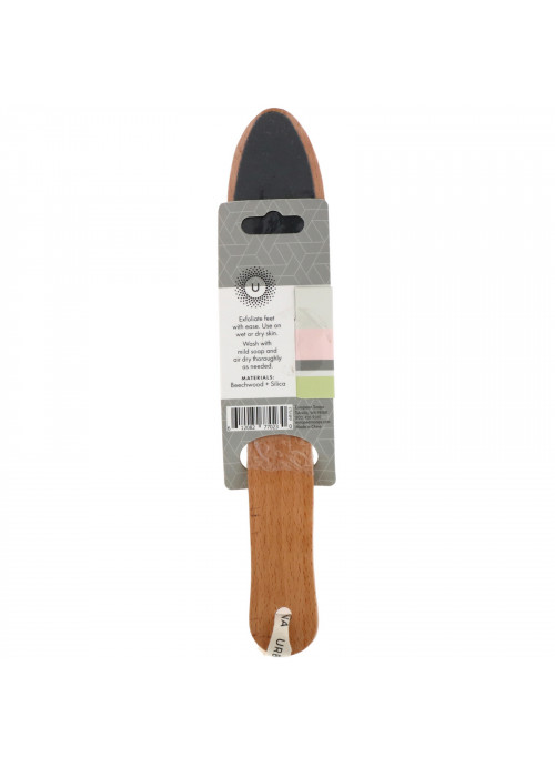 European Soaps, Urbana, Spa Prive, Wooden Foot File, 1 Foot File
