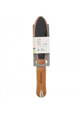 European Soaps, Urbana, Spa Prive, Wooden Foot File, 1 Foot File