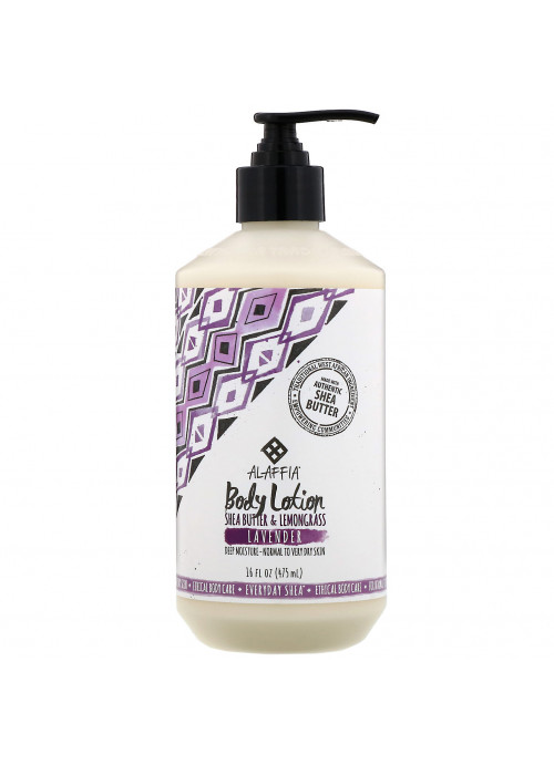 Everyday Shea, Body Lotion, Lavender, 16 fl oz (475 ml)