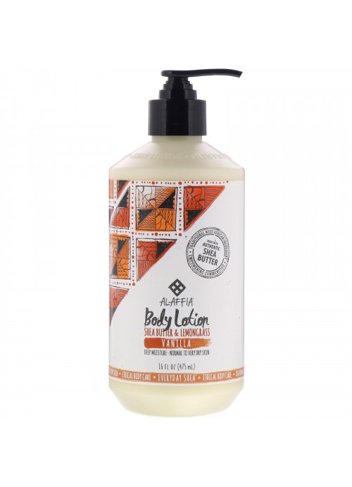 Everyday Shea, Body Lotion, Vanilla, 16 fl oz (475 ml)
