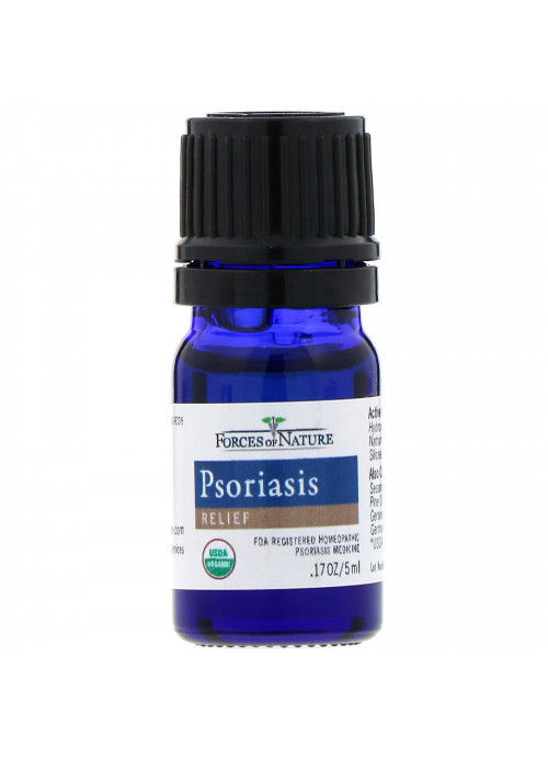 Forces of Nature, Psoriasis Relief, 0.17 oz (5 ml)