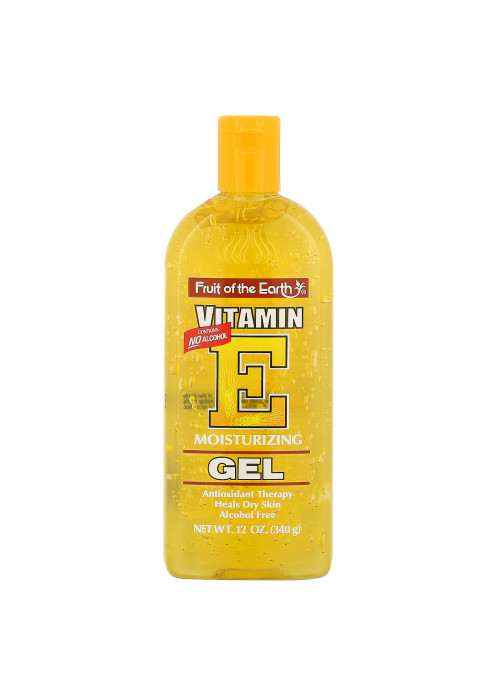 Fruit of the Earth, Vitamin E Moisturizing Gel, 12 oz (340 g)