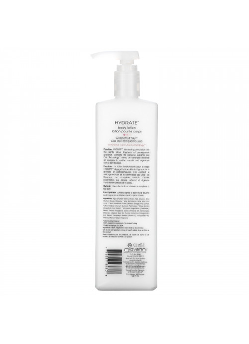 Giovanni, Hydrate, Body Lotion, Grapefruit Sky, 24 fl oz (710 ml)