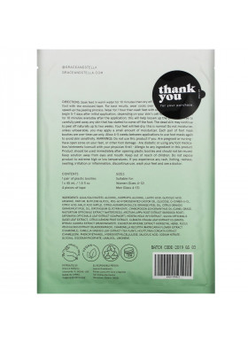 Grace & Stella, Dr. Pedicure Foot Peeling Mask, Original, 1 Pair, 1.5 fl oz (45 ml)