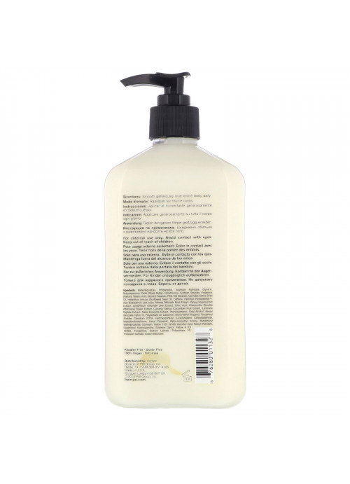 Hempz, Age Defying Herbal Body Moisturizer, Hydrate + Firming, 17 fl oz (500 ml)