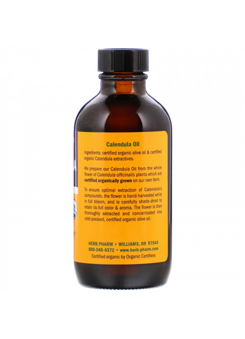 Herb Pharm, Calendula Oil, 4 fl oz (120 ml)