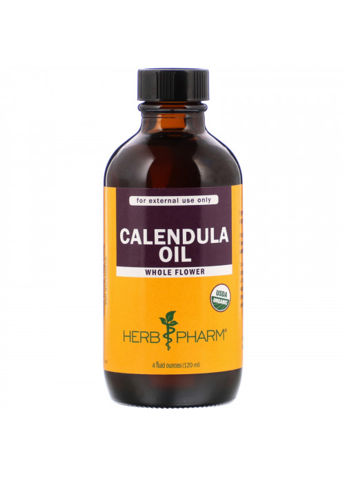 Herb Pharm, Calendula Oil, 4 fl oz (120 ml)