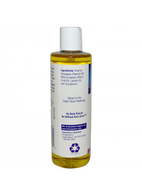 Heritage Store, Aura Glow, Body & Massage Oil, Unscented, 8 fl oz (240 ml)