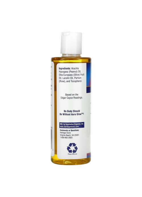 Heritage Store, Aura Glow, Rose, 8 fl oz (240 ml)