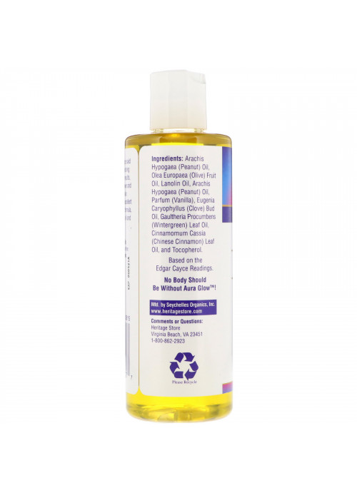 Heritage Store, Aura Glow, Vanilla-Spice, 8 fl oz (240 ml)