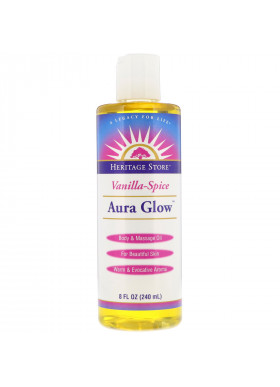 Heritage Store, Aura Glow, Vanilla-Spice, 8 fl oz (240 ml)
