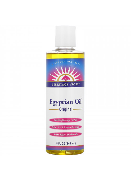 Heritage Store, Egyptian Oil, Original, 8 fl oz (240 ml)