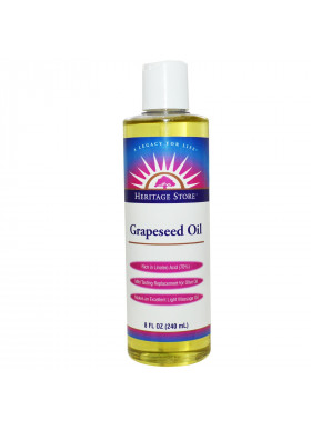 Heritage Store, Grapeseed Oil, 8 fl oz (240 ml)