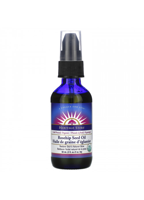 Heritage Store, Rosehip Seed Oil, 2 fl oz (60 ml)
