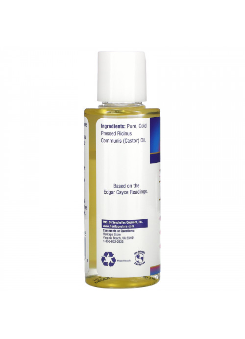 Heritage Store, The Palma Christi, Castor Oil, 4 fl oz (120 ml)