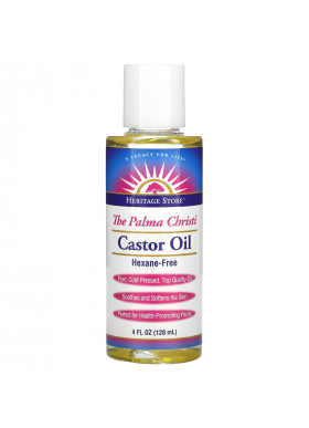 Heritage Store, The Palma Christi, Castor Oil, 4 fl oz (120 ml)