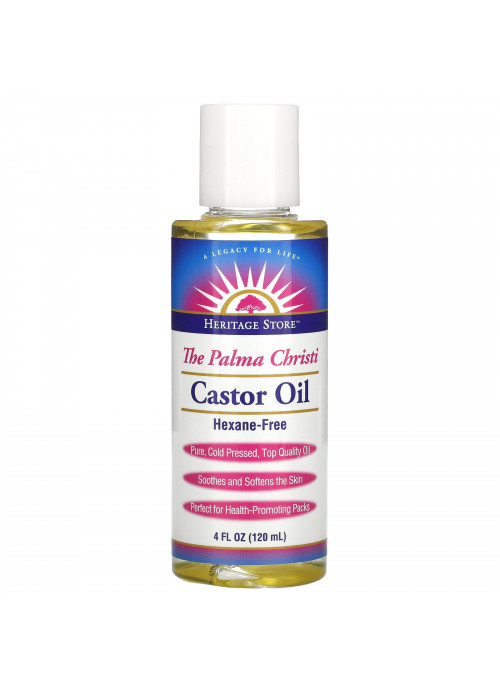 Heritage Store, The Palma Christi, Castor Oil, 4 fl oz (120 ml)