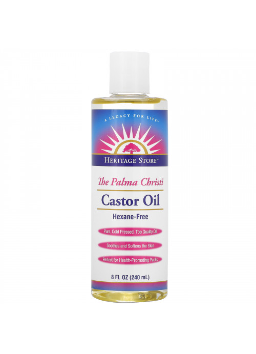 Heritage Store, The Palma Christi, Castor Oil, 8 fl oz (240 ml)