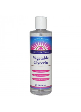 Heritage Store, Vegetable Glycerin, 8 fl oz (240 ml)