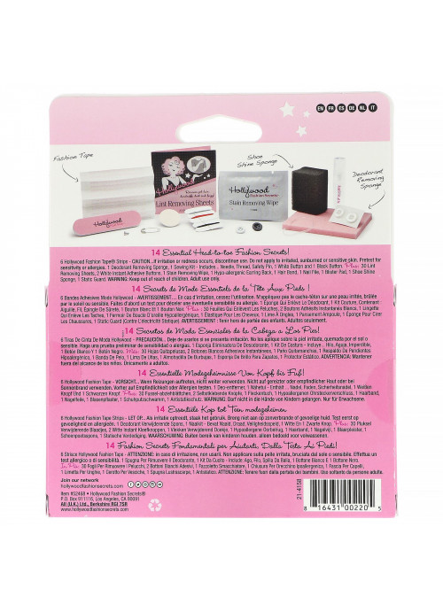 Hollywood Fashion Secrets, Fashion Emergency Kit, 14 Pieces