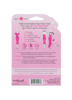 Hollywood Fashion Secrets, Fashion Tape Value Pack, 3 Tins, 36 Double-Sided Strips