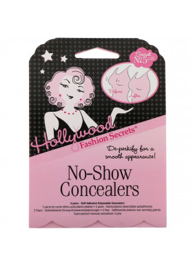 Hollywood Fashion Secrets, No-Show Concealers, 5 Pairs