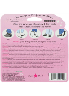 Hollywood Fashion Secrets, Temporary Hem Tape, 18 Fabric-Friendly Adhesive Strips
