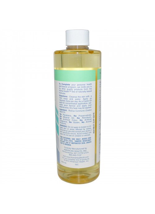 Home Health, Castor Oil, 16 fl oz (473 ml)