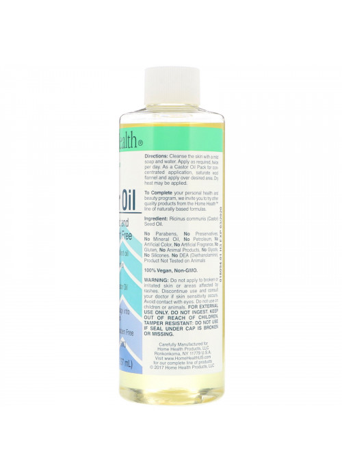 Home Health, Castor Oil, 8 fl oz (237 ml)
