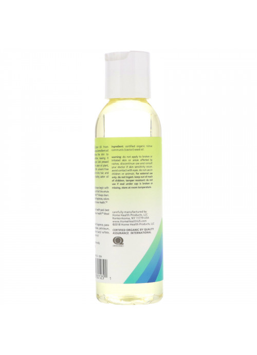 Home Health, Organic Castor Oil, 4 fl oz (118 ml)