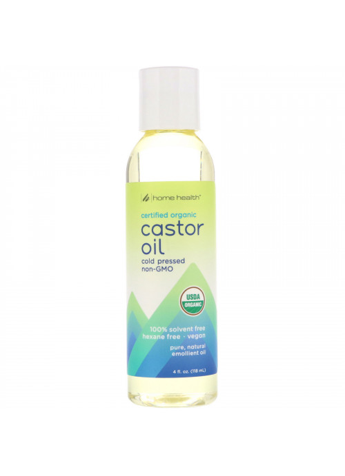 Home Health, Organic Castor Oil, 4 fl oz (118 ml)