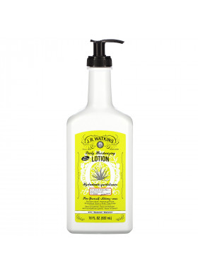 J R Watkins, Daily Moisturizing Lotion, Aloe & Green Tea, 18 fl oz (532 ml)